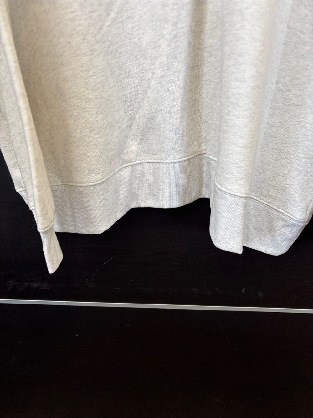 Wild Fable Women's Heather Gray Oversized Sweatshirt - Picture 8 of 12
